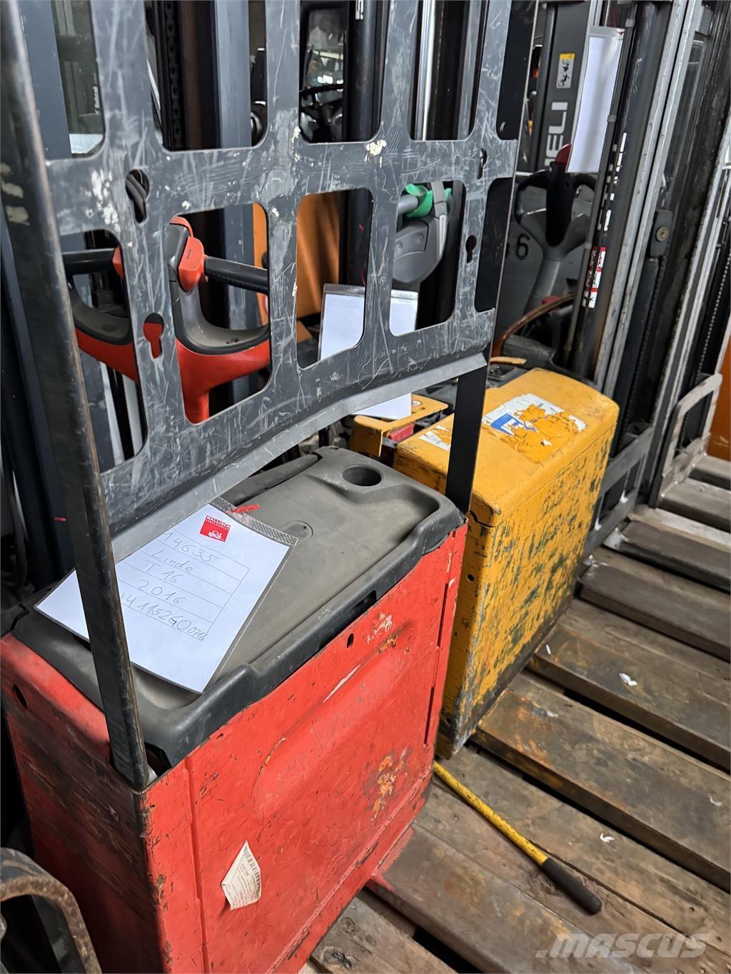 Linde T16 Rankiniai vėžimėliai
