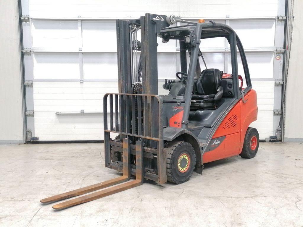 Linde H25T-02 Elektriniai šakiniai krautuvai