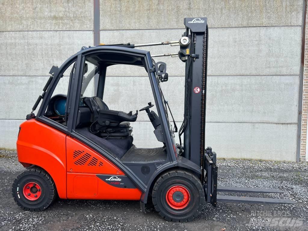 Linde H30T-02 EVO LPG (dujiniai) krautuvai