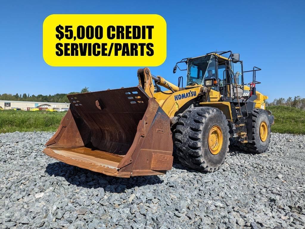 Komatsu WA 500-7 Naudoti ratiniai krautuvai