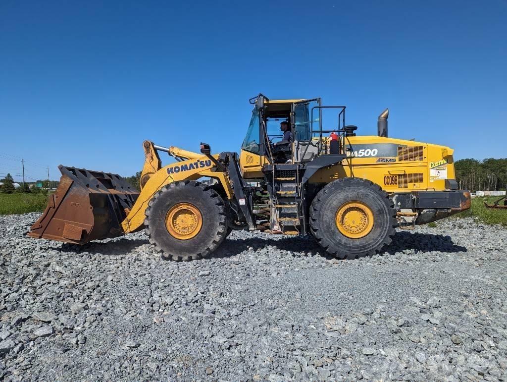 Komatsu WA 500-7 Naudoti ratiniai krautuvai