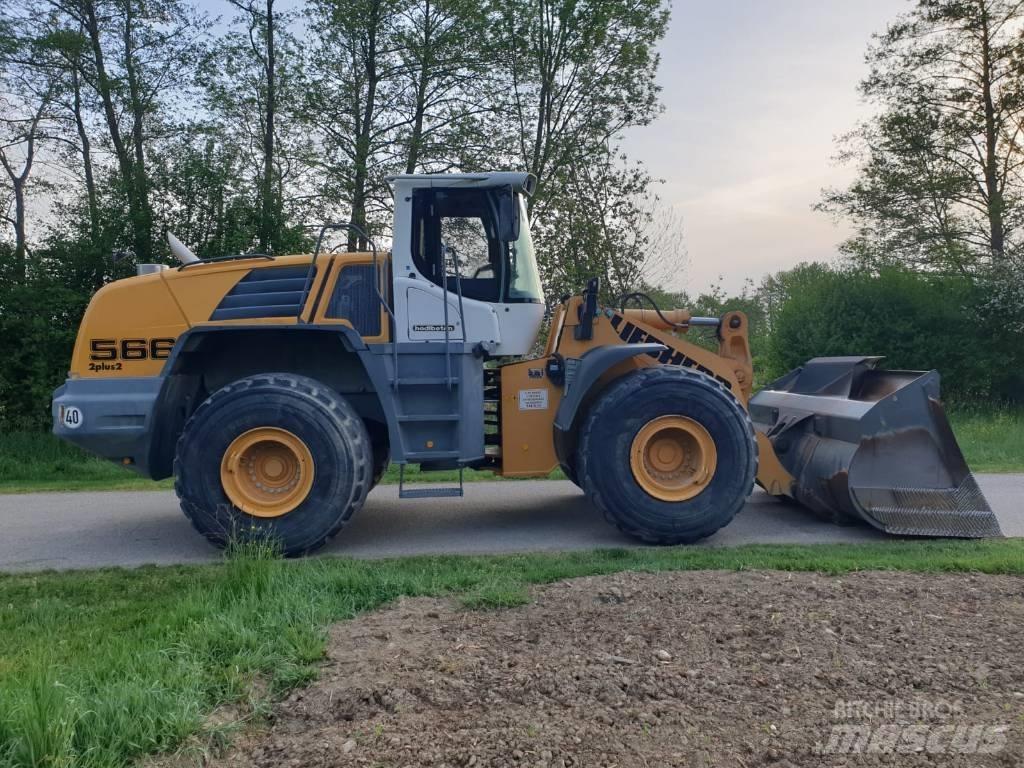 Liebherr L 566 Naudoti ratiniai krautuvai