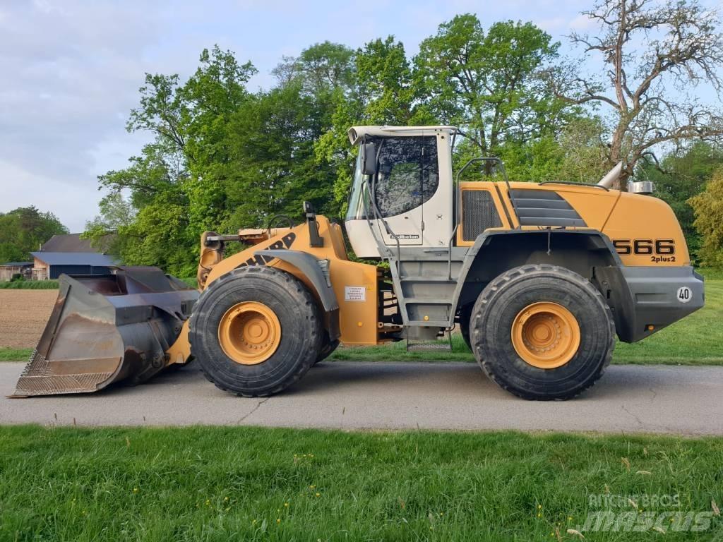 Liebherr L 566 Naudoti ratiniai krautuvai