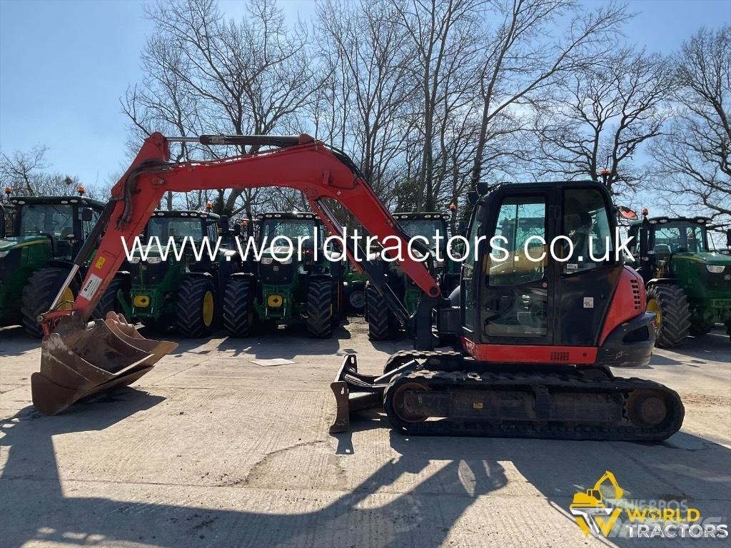 Kubota KX 080-4 Vidutinės galios ekskavatoriai 7-12 t
