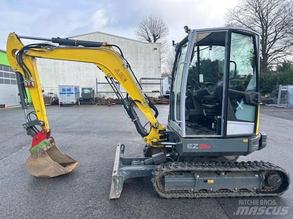 Wacker Neuson EZ36 Vikšriniai ekskavatoriai