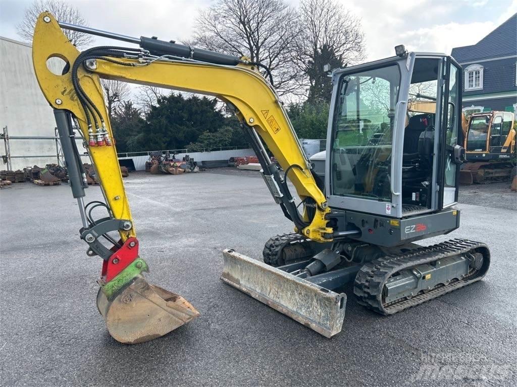 Wacker Neuson EZ36 Vikšriniai ekskavatoriai