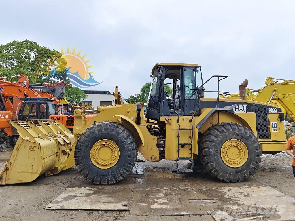 CAT 980 G Naudoti ratiniai krautuvai