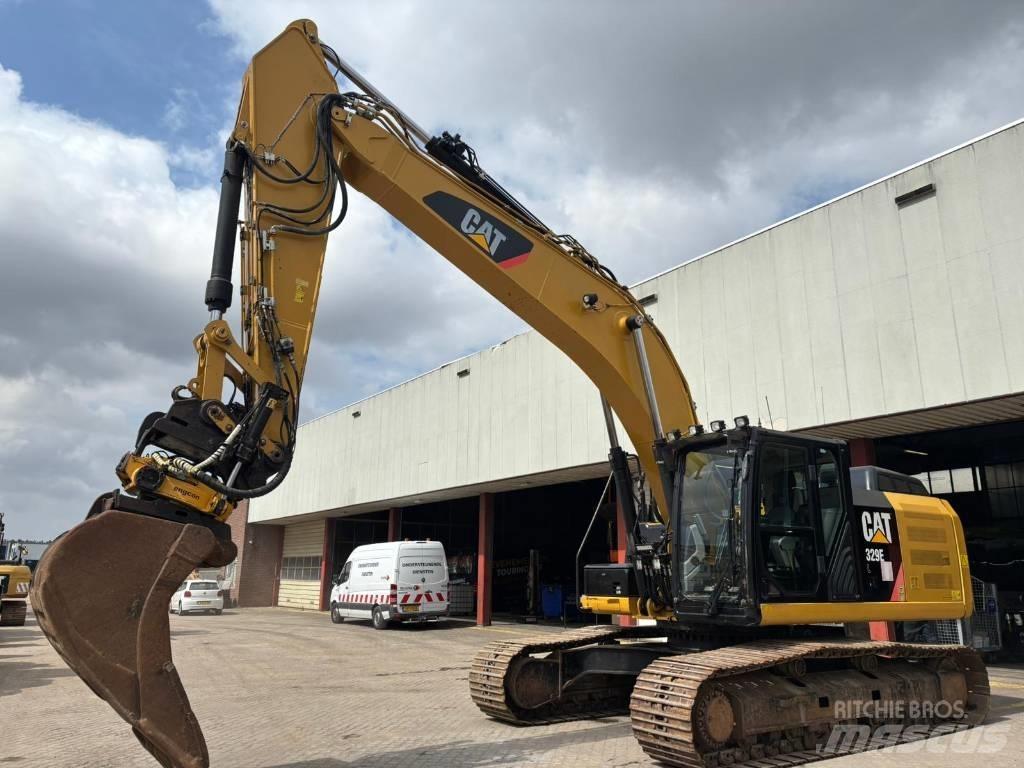 CAT 329 EL Vikšriniai ekskavatoriai