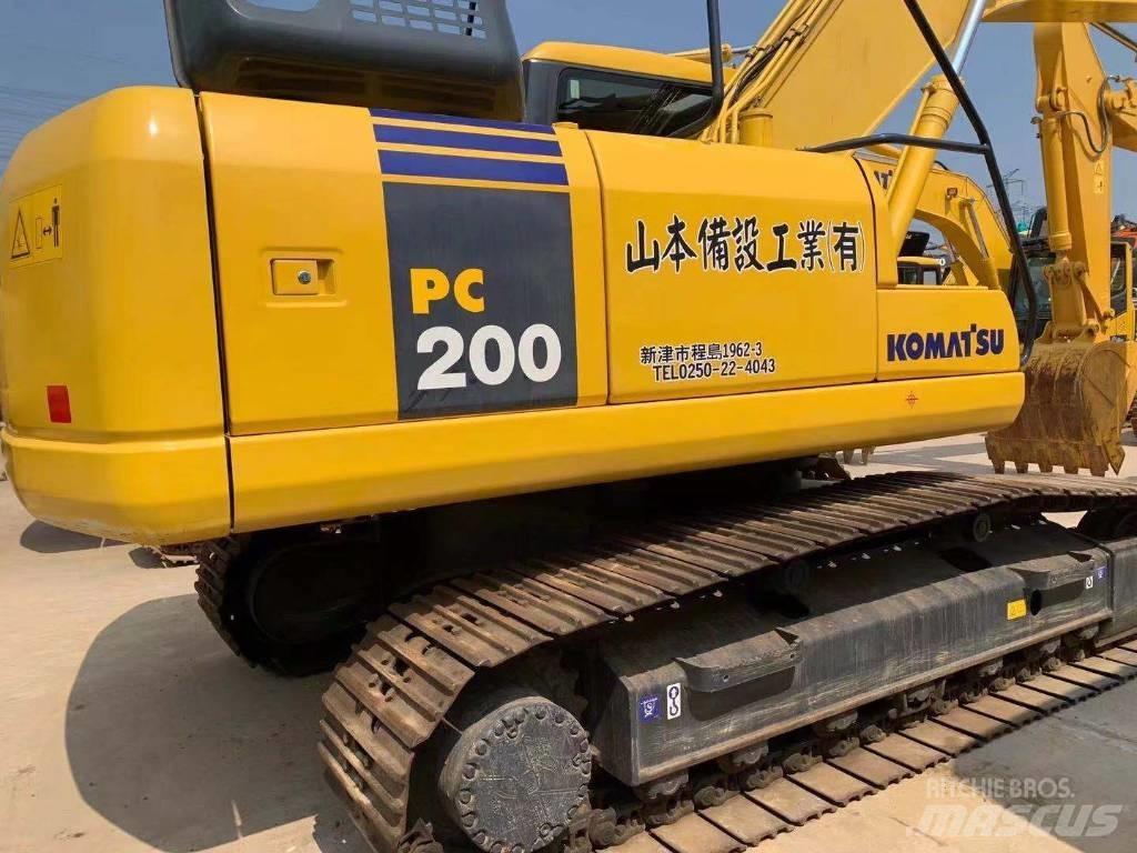 Komatsu pc200-7 Vikšriniai ekskavatoriai