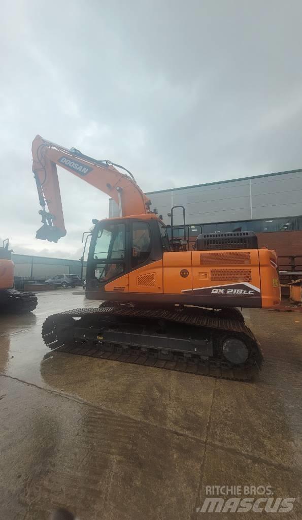 Doosan DX 210 LC-7 Vikšriniai ekskavatoriai