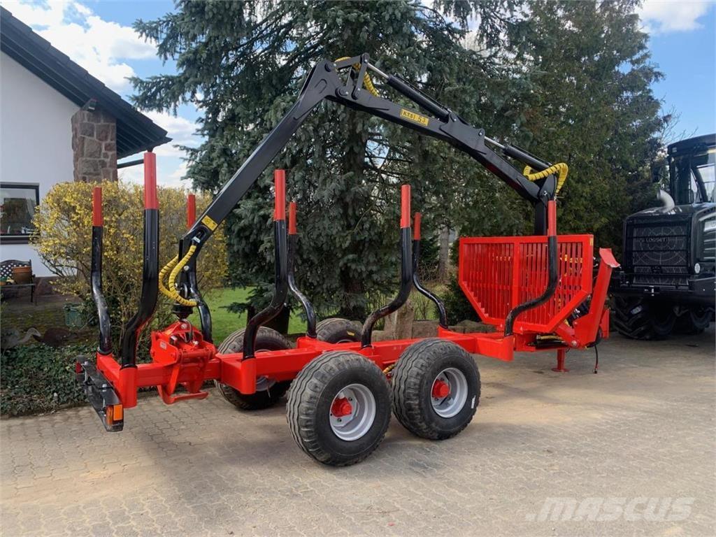  8.5to Rückewagen Miško pjovimo technika