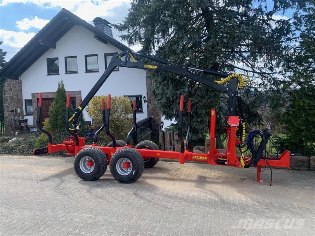  8.5to Rückewagen Miško pjovimo technika