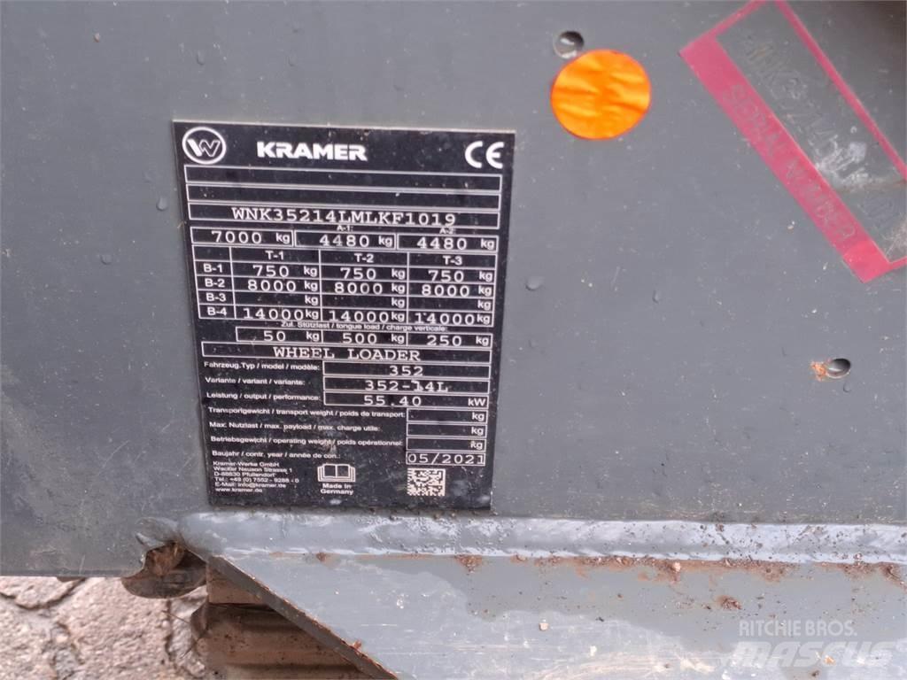 Kramer 8115 Naudoti ratiniai krautuvai