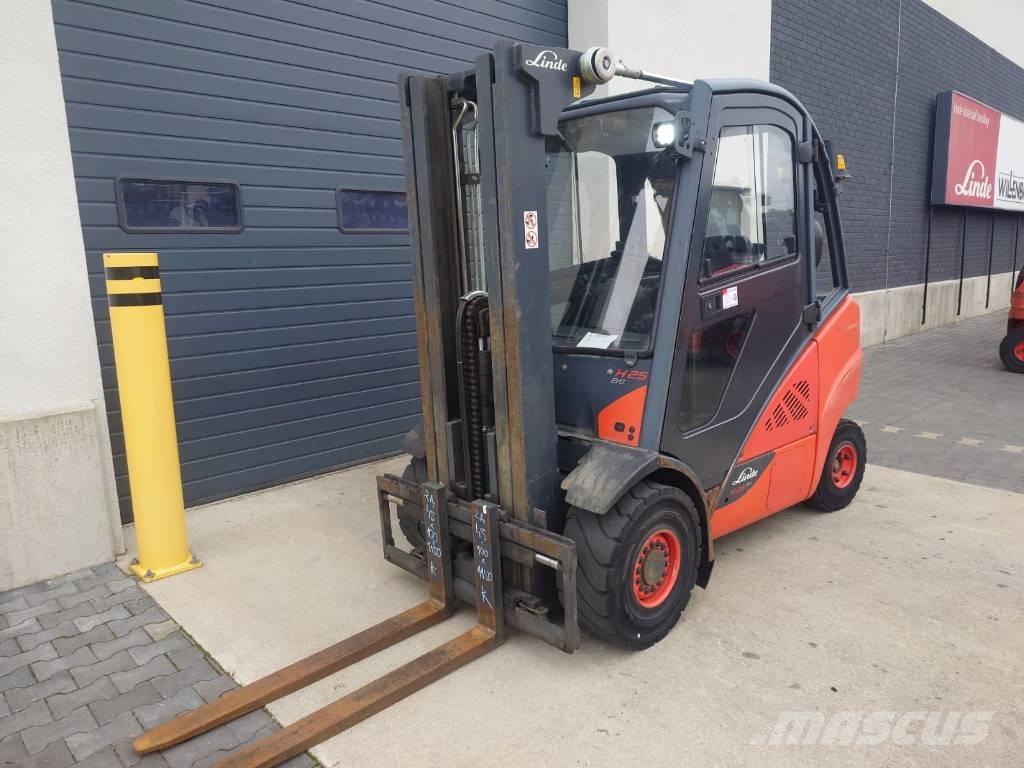 Linde H 25 D Dyzeliniai krautuvai