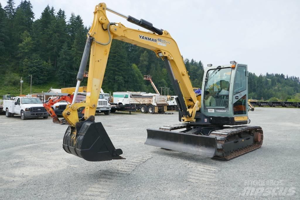 Yanmar SV 100-1 Vikšriniai ekskavatoriai