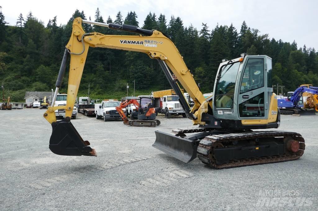 Yanmar SV 100-1 Vikšriniai ekskavatoriai