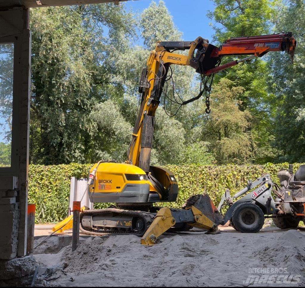 Brokk 500 Griovimo ekskavatoriai