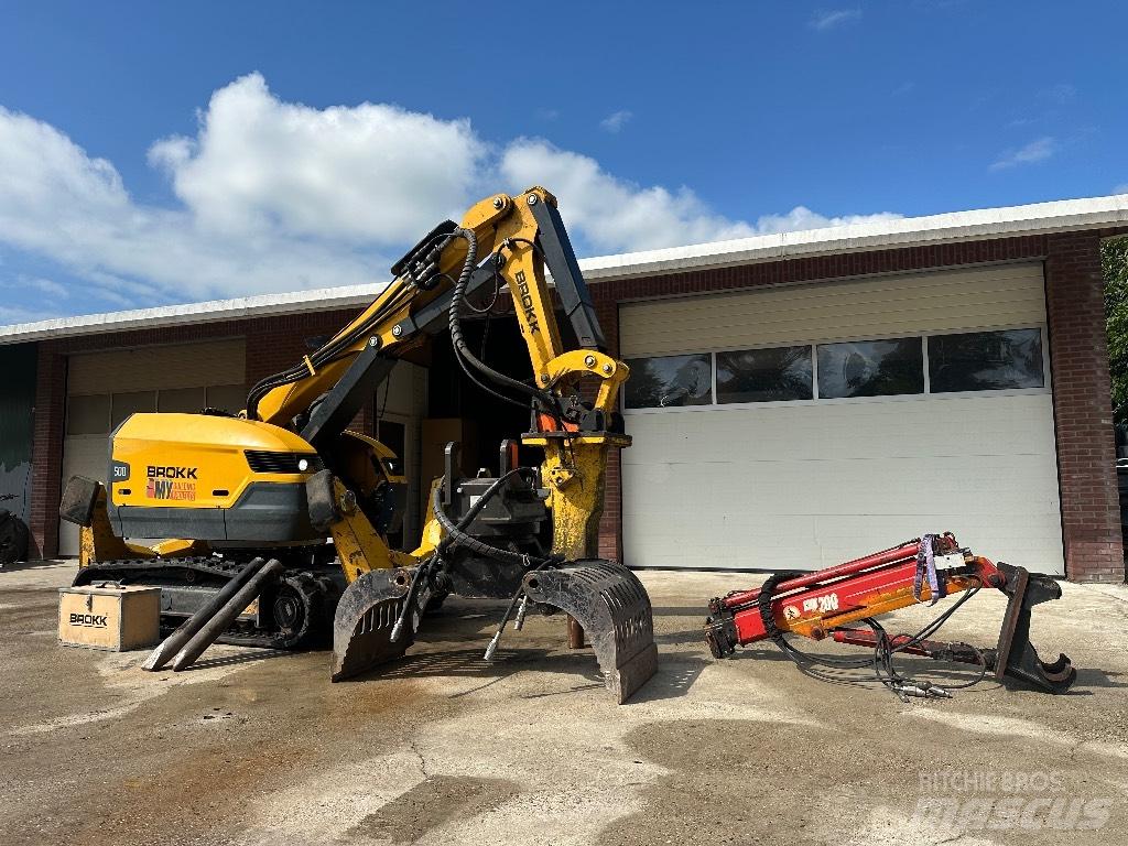 Brokk 500 Griovimo ekskavatoriai