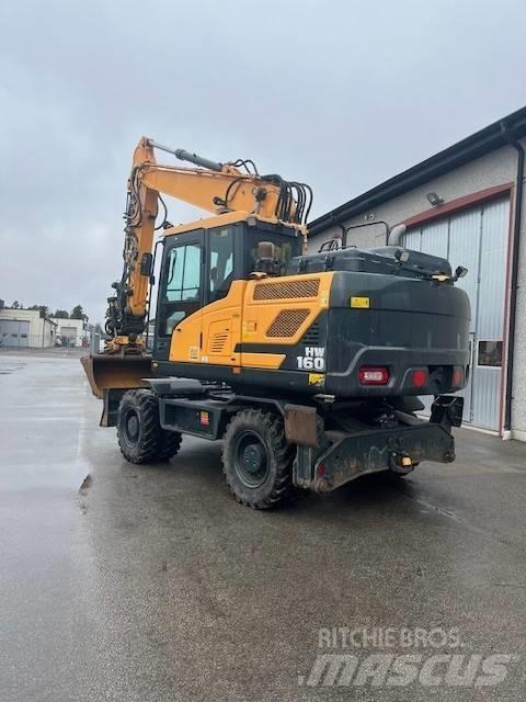 Hyundai HW160 Ratiniai ekskavatoriai