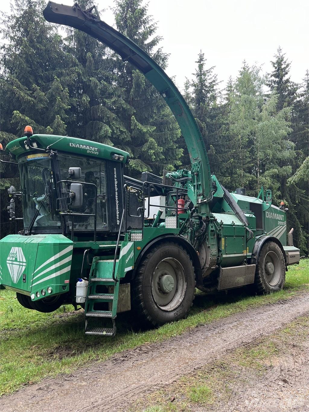 Albach Diamant 2000 Medienos smulkintuvai