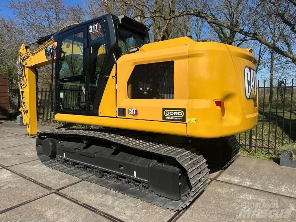 CAT 317 Vikšriniai ekskavatoriai