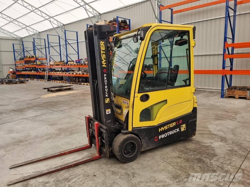 Hyster J 1.8 XNT Elektriniai šakiniai krautuvai