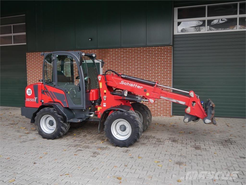 Schäffer 3650T Naudoti ratiniai krautuvai