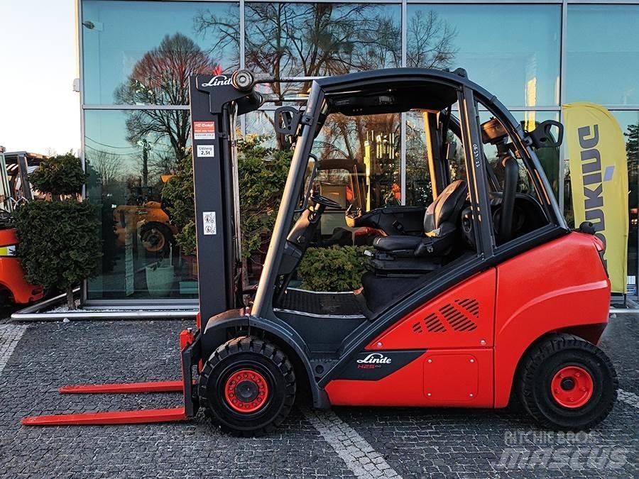 Linde H25T-02 LPG (dujiniai) krautuvai
