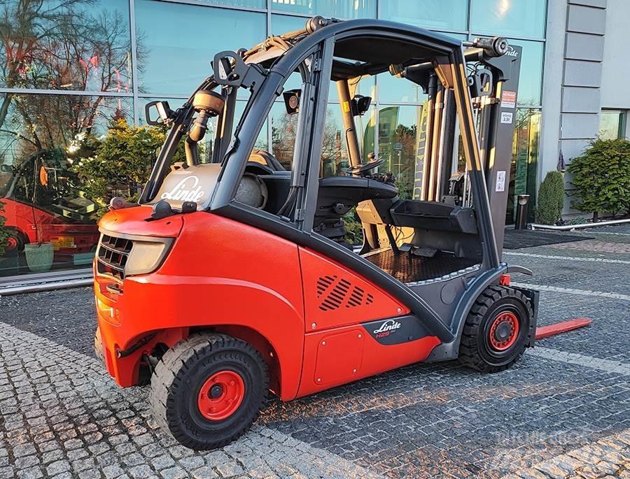 Linde H25T-02 LPG (dujiniai) krautuvai