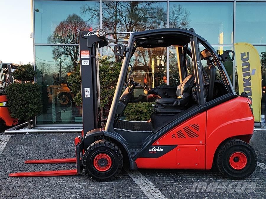Linde H25T-02 LPG (dujiniai) krautuvai