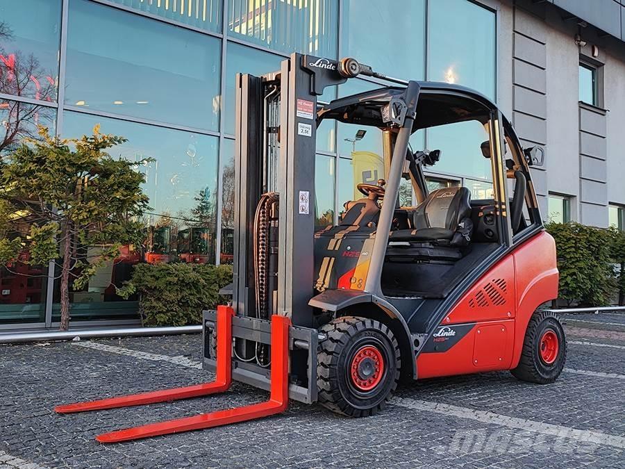 Linde H25T-02 LPG (dujiniai) krautuvai
