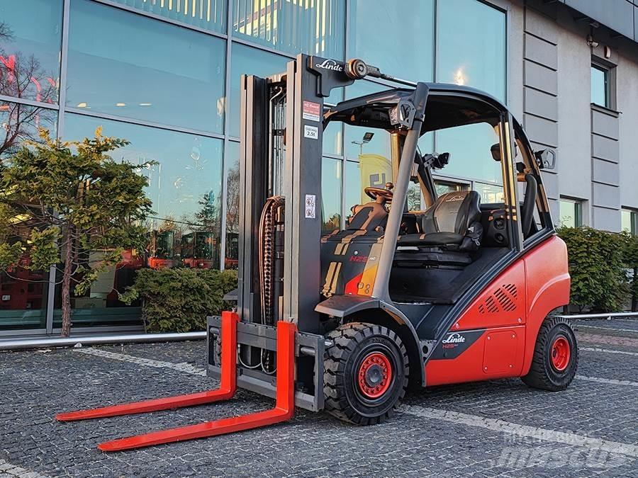 Linde H25T-02 LPG (dujiniai) krautuvai