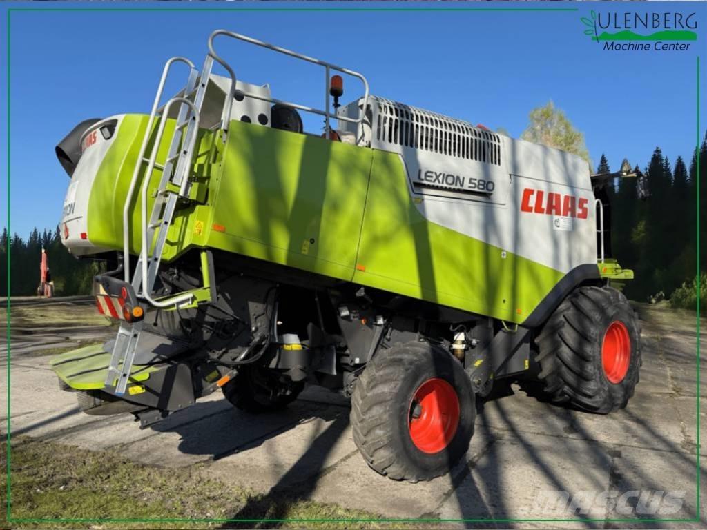 CLAAS Lexion 580 Derliaus nuėmimo kombainai