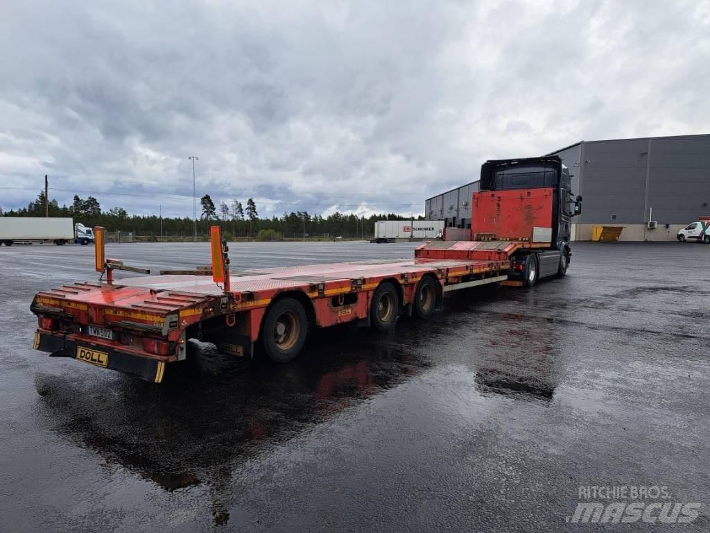 Doll S3L Bortinių sunkvežimių priekabos su nuleidžiamais bortais