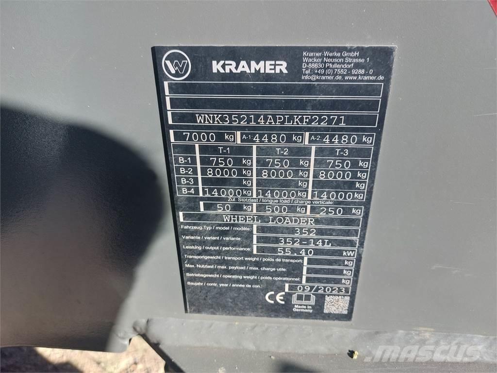 Kramer 8115 Naudoti ratiniai krautuvai