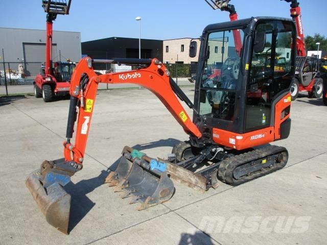 Kubota KX016-4 (100) Mini ekskavatoriai < 7 t
