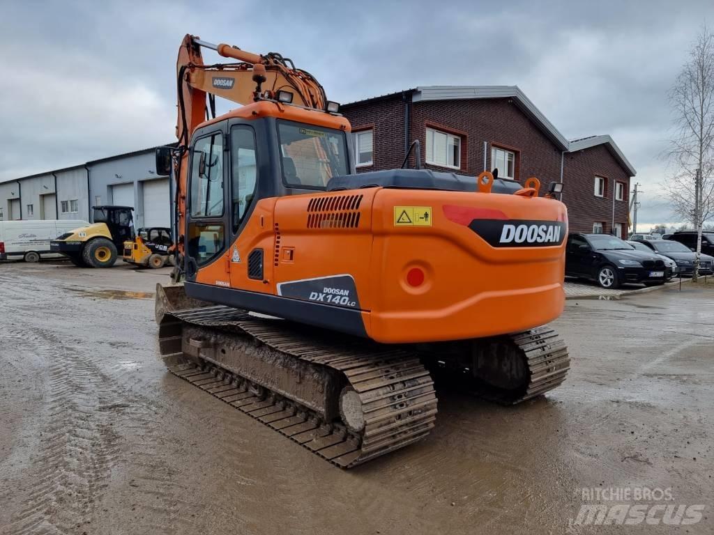 Doosan DX 140 LC Vikšriniai ekskavatoriai