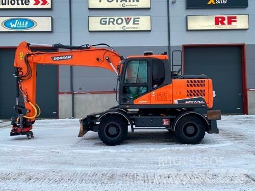 Doosan DX170W-5 Ratiniai ekskavatoriai