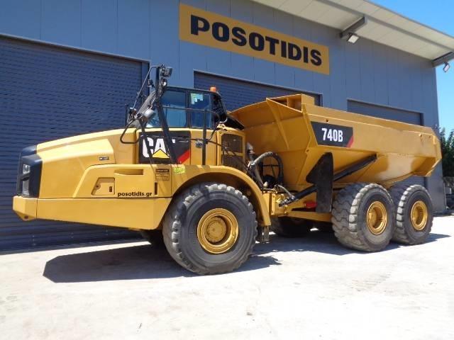CAT 740 B Karjeriniai savivarčiai