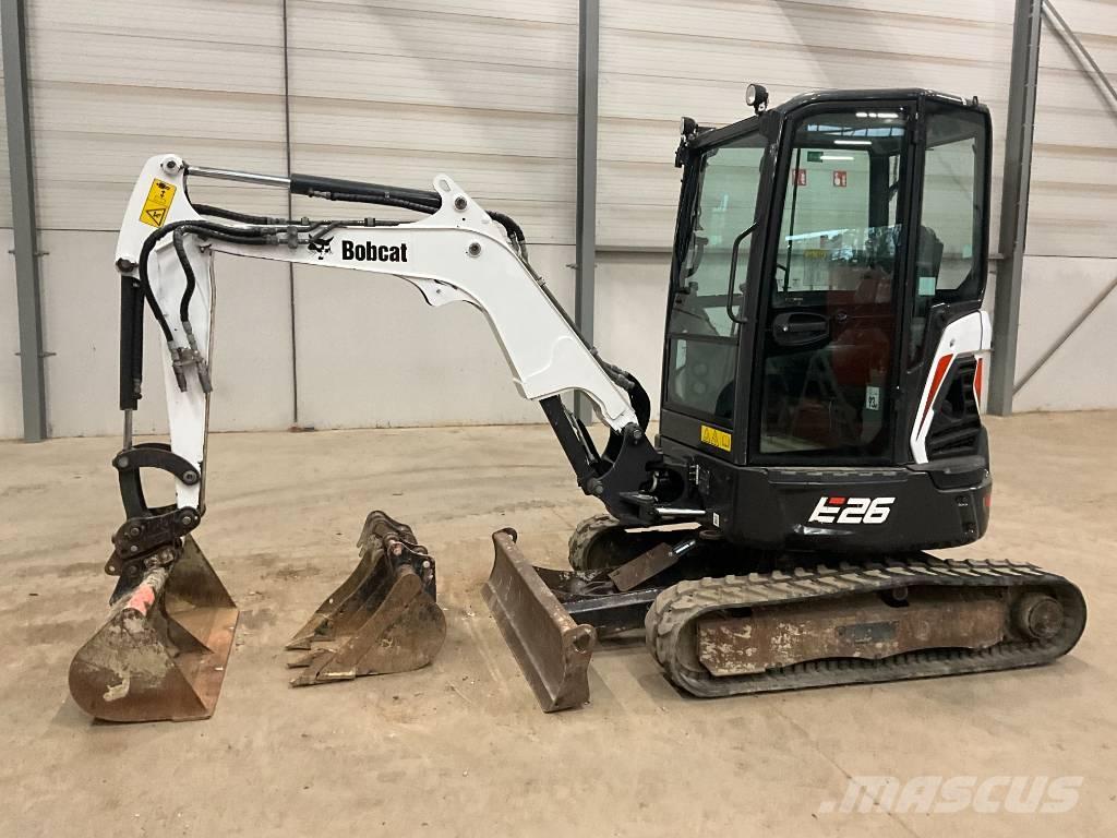 Bobcat E 26 Mini ekskavatoriai < 7 t