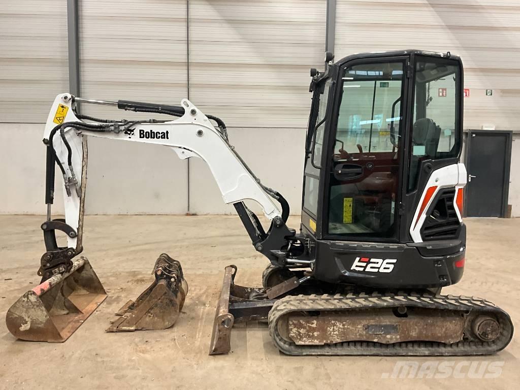 Bobcat E 26 Mini ekskavatoriai < 7 t