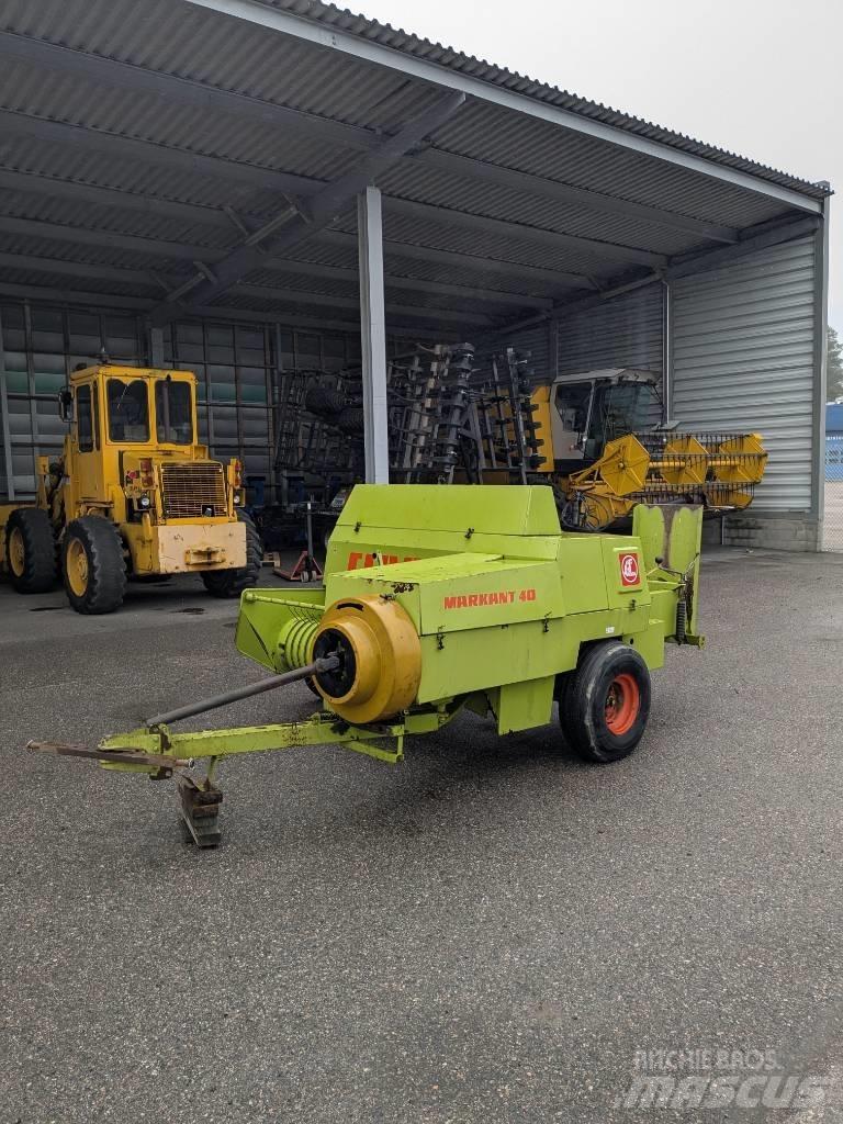 CLAAS Markant 40 Stačiakampių ryšulių presai