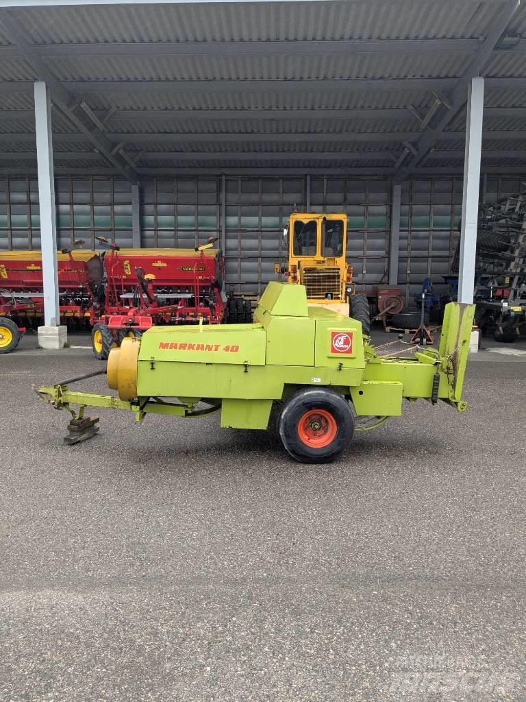 CLAAS Markant 40 Stačiakampių ryšulių presai