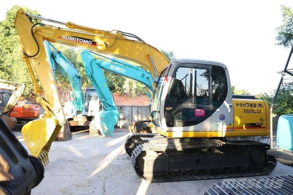 Sumitomo SH120A-3 Vikšriniai ekskavatoriai