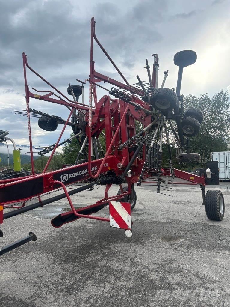 Kongskilde R+760 Šieno grėbliai ir vartytuvai