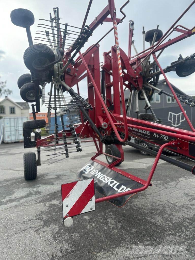 Kongskilde R+760 Šieno grėbliai ir vartytuvai