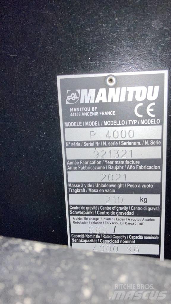 Manitou P4000 Kiti naudoti statybos komponentai