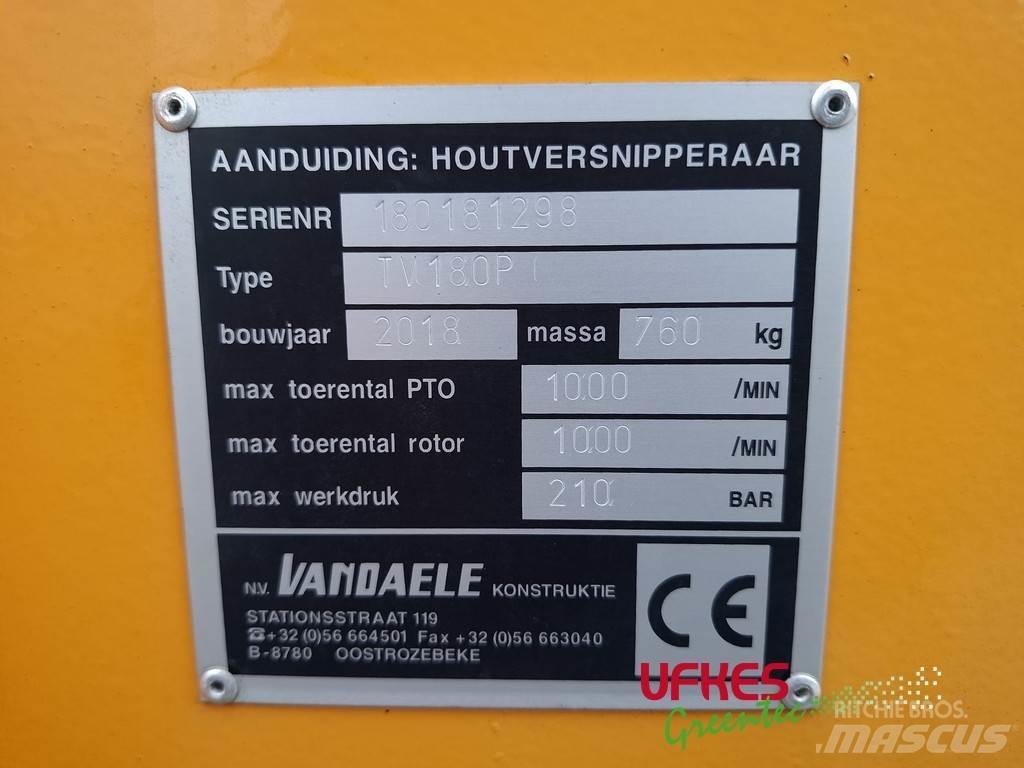 Vandaele TV 180P Medienos smulkintuvai