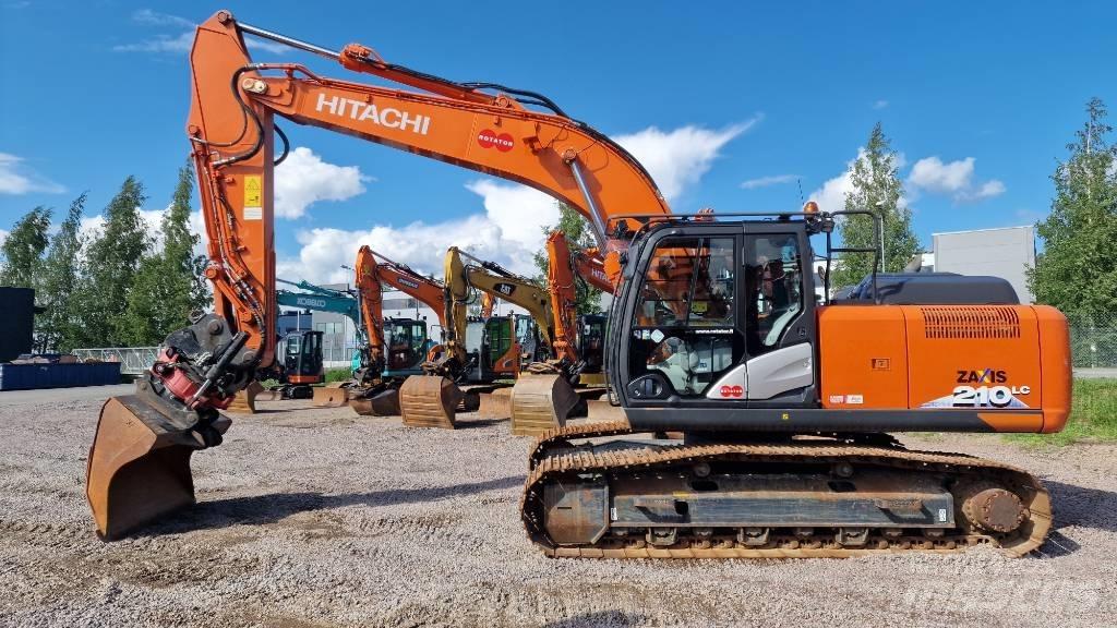 Hitachi ZX210LC-6 Vikšriniai ekskavatoriai