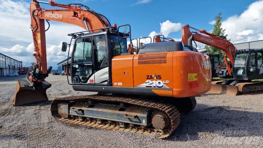 Hitachi ZX210LC-6 Vikšriniai ekskavatoriai